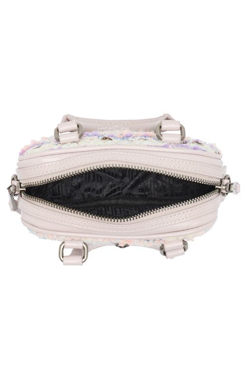 Kurt Geiger London Extra Small Kensington Duffle Crossbody Bag In Pink Combo