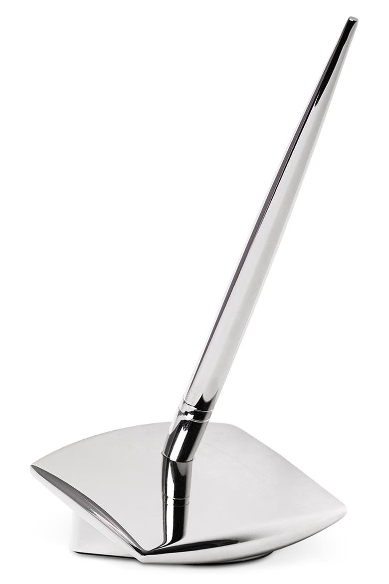 Pen Stand, Main, color, SILVER