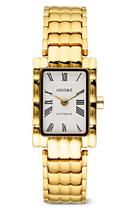 Mila Tank Bracelet Watch, 17mm x 24mm