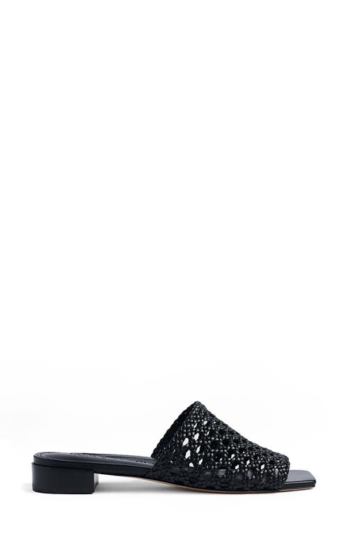 Marion Parke Sabrina Slide Sandal In Black