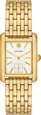 Tory Burch Eleanor Stainless Steel Bracelet Watch, 25mm x 34mm