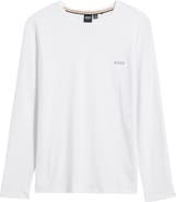BOSS Mix Match Long Sleeve Stretch Cotton Pajama T-Shirt
