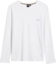 BOSS Mix Match Long Sleeve Stretch Cotton Pajama T-Shirt