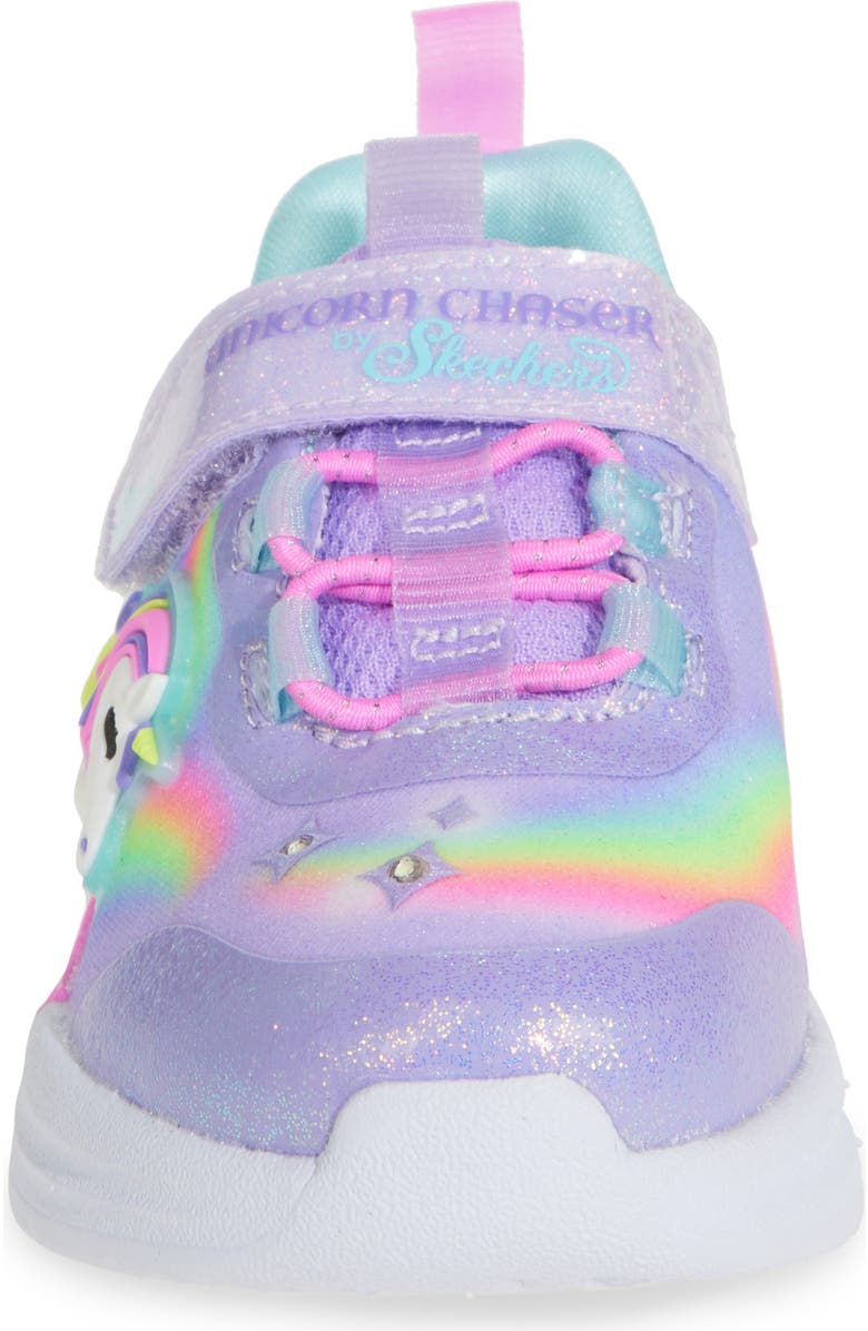 SKECHERS Kids' Unicorn Chaser Sneaker, Alternate, color, Lavender/ Multi