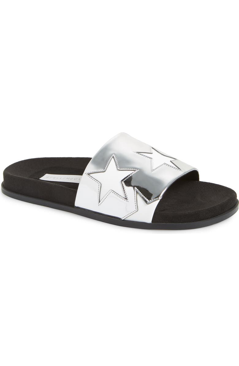 Stella McCartney Star Slide Sandal, Main, color,