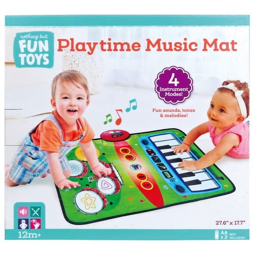 Nothing But Fun Toys Playtime Music Mat, 4 Instrument Modes in Multicolored  product