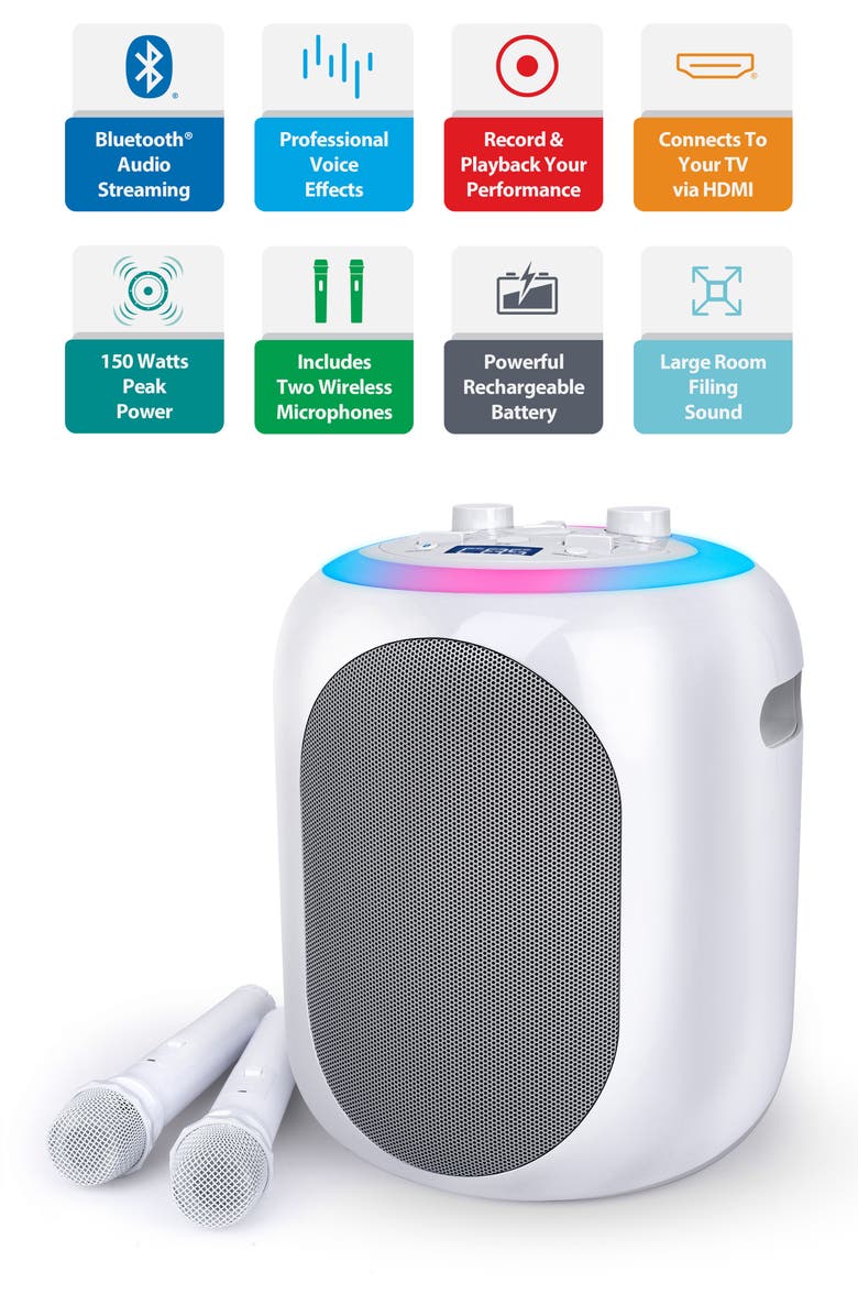 Singing Machine Singcast Ultimate Pedestal Karaoke System, Alternate, color, 