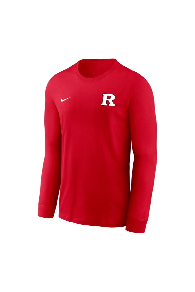 Men's Nike Scarlet Rutgers Scarlet Knights Legend Dri-FIT Long Sleeve T-Shirt, Alternate, color, Scarlet