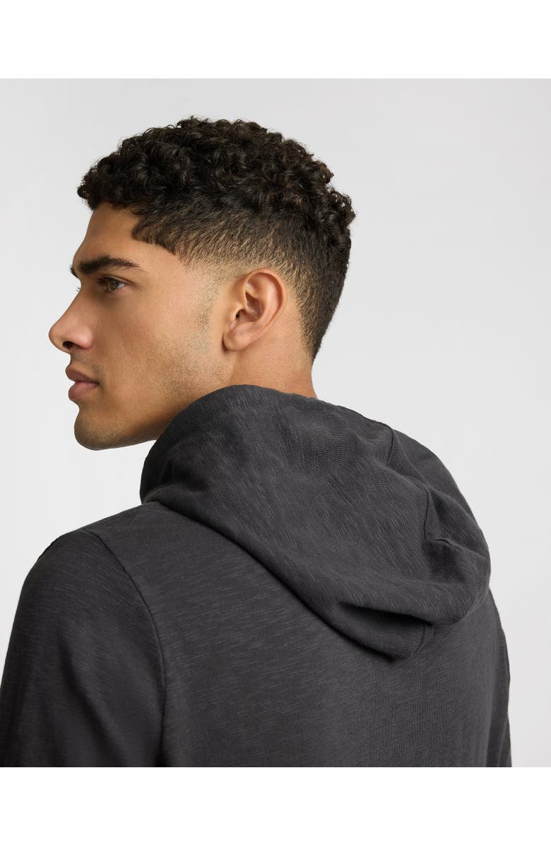 Onia Heavyweight Slub Hoodie, Alternate, color, Noir