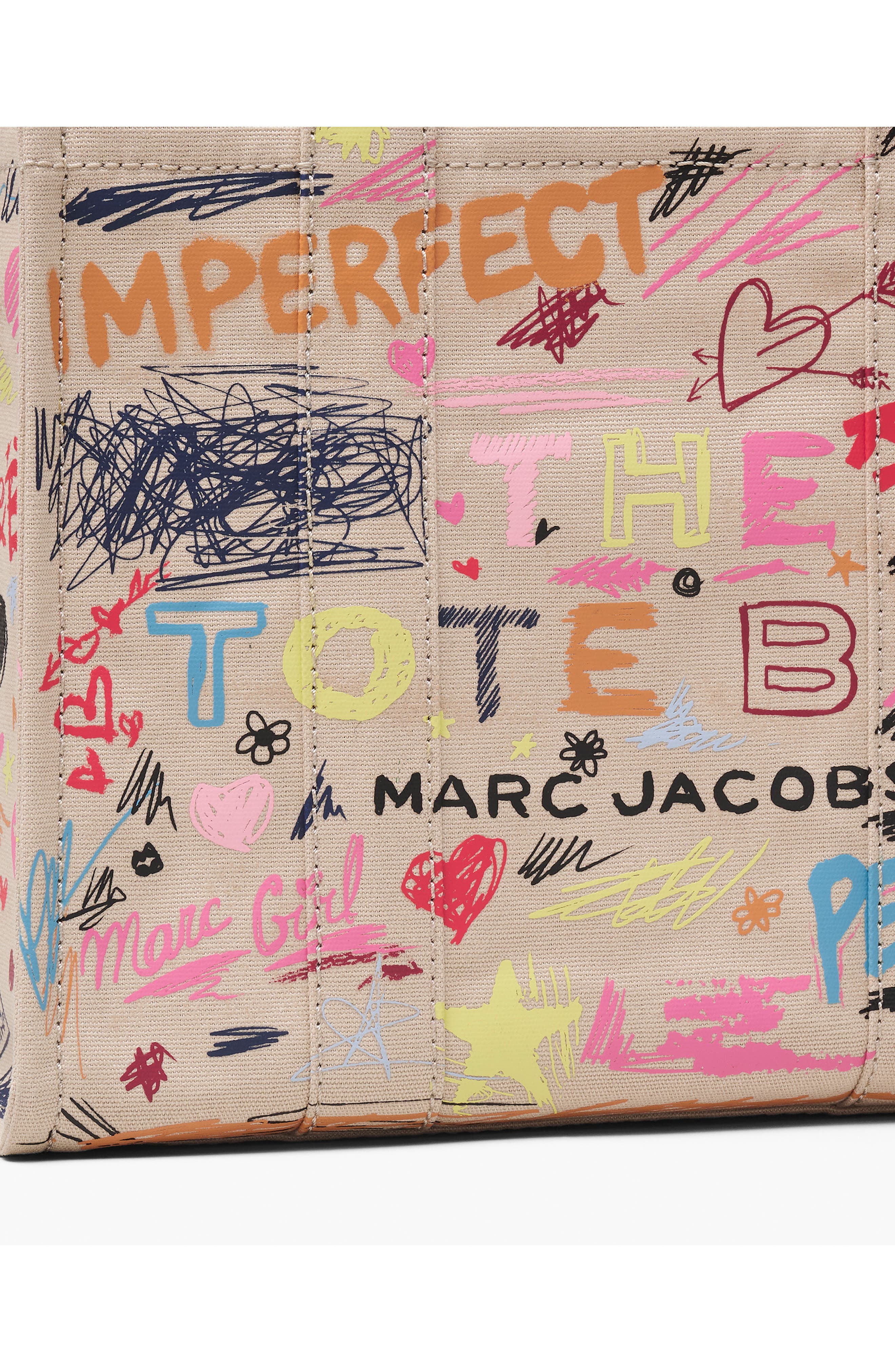 Женские сумки Marc Jacobs The Punk Scribble Medium Canvas — фото 7
