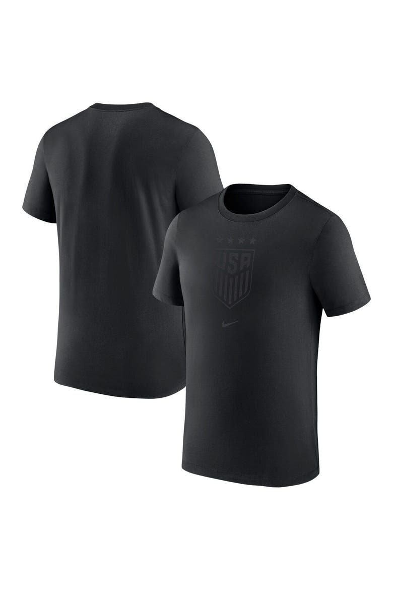 Men's Nike Black USWNT Crest T-Shirt, Main, color, Black
