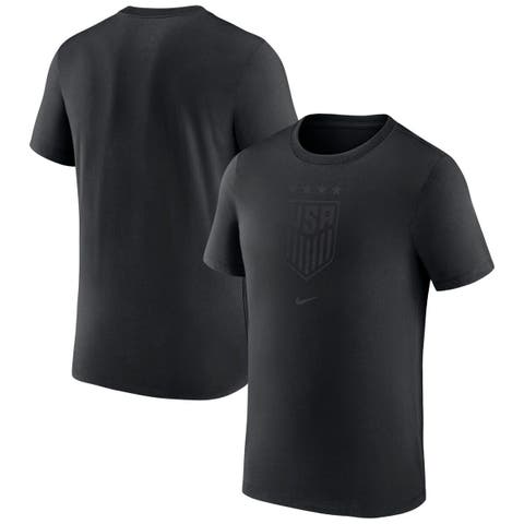 Men's Nike Black USWNT Crest T-Shirt