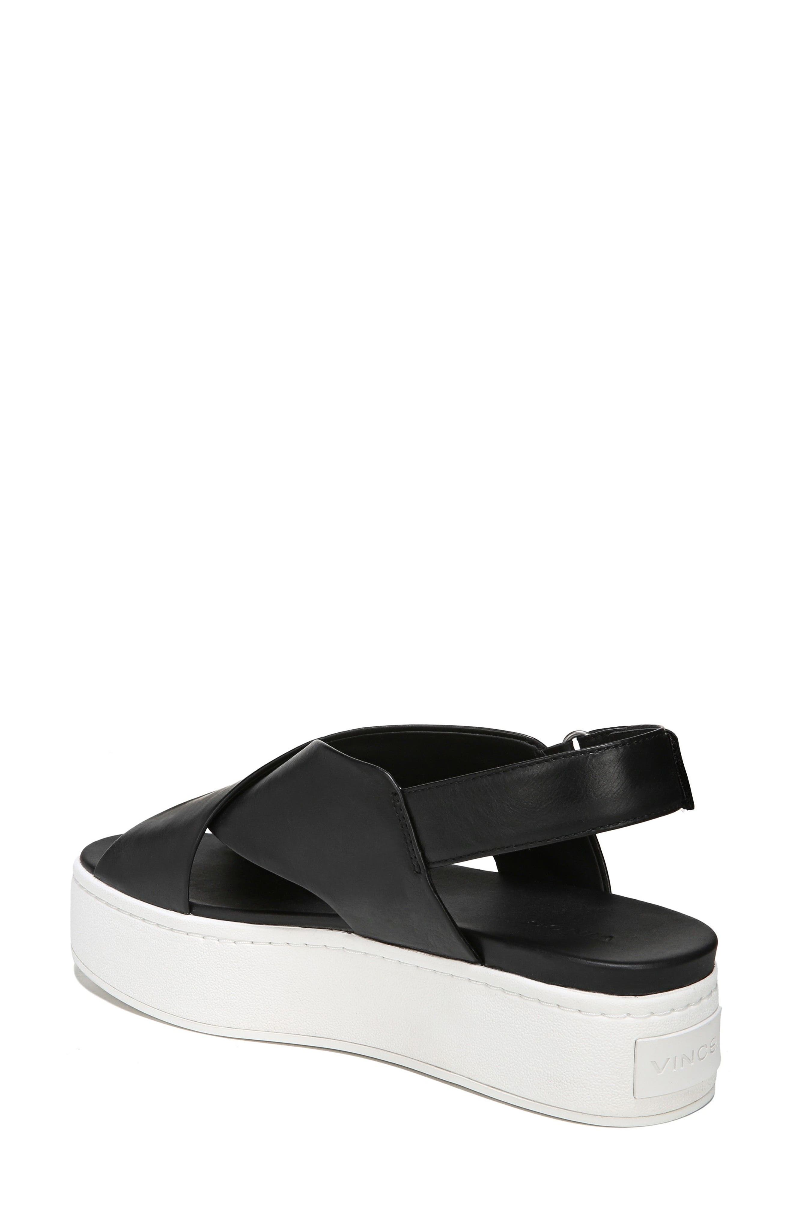 Vince Weslan Cross Strap Slingback Sandal, Alternate, color, 