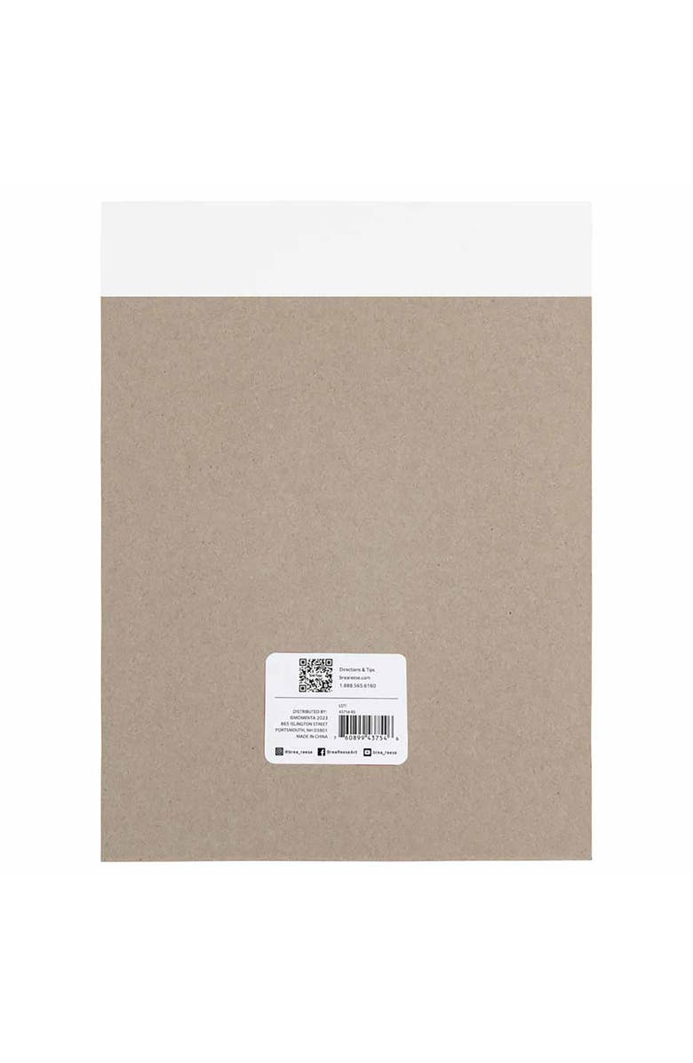 Brea Reese Watercolor Paper Pad 50 Sheets, Alternate, color, Multicolored