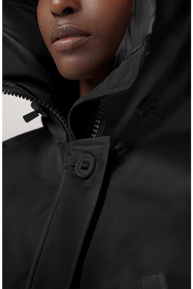 Chilliwack 625 Fill Power Down Bomber Jacket, Alternate, color, BLACK