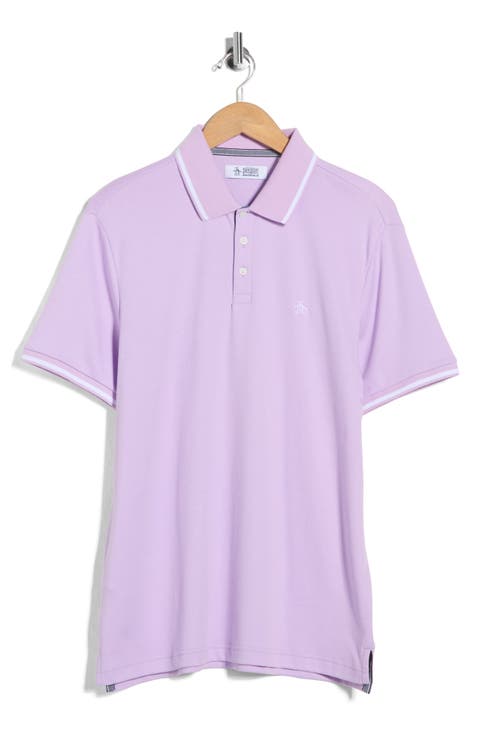 Tipped Cotton Interlock Polo