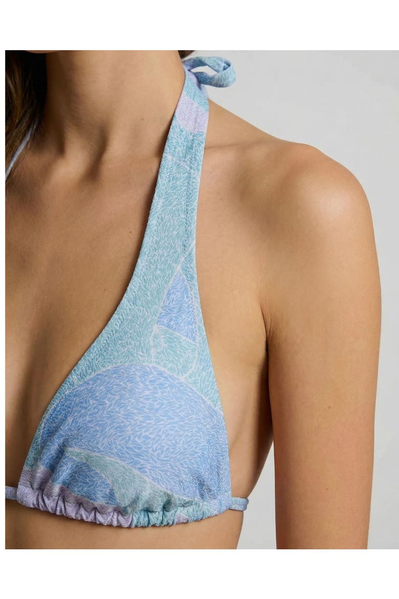 Grain Paisley Womens Bikini Top, Alternate, color, Grain Paisley Teal