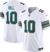 Nike Men's Nike Tyreek Hill White Miami Dolphins Vapor F.U.S.E. Limited Jersey