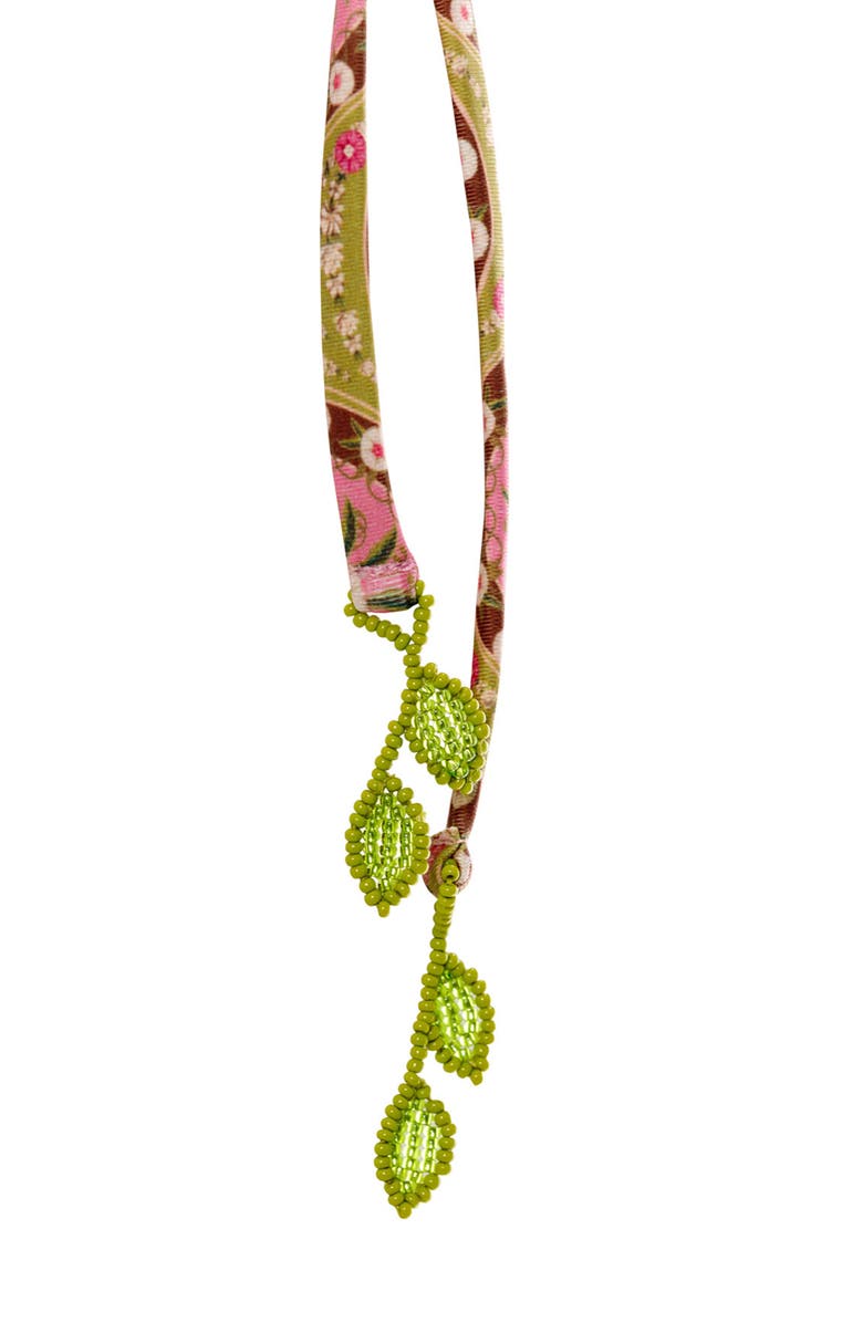 Agua Bendita Tammy Matches Side Tie Bikini Bottoms, Alternate, color, Pink Multi