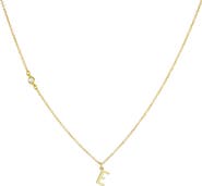 Panacea Initial Pendant Necklace