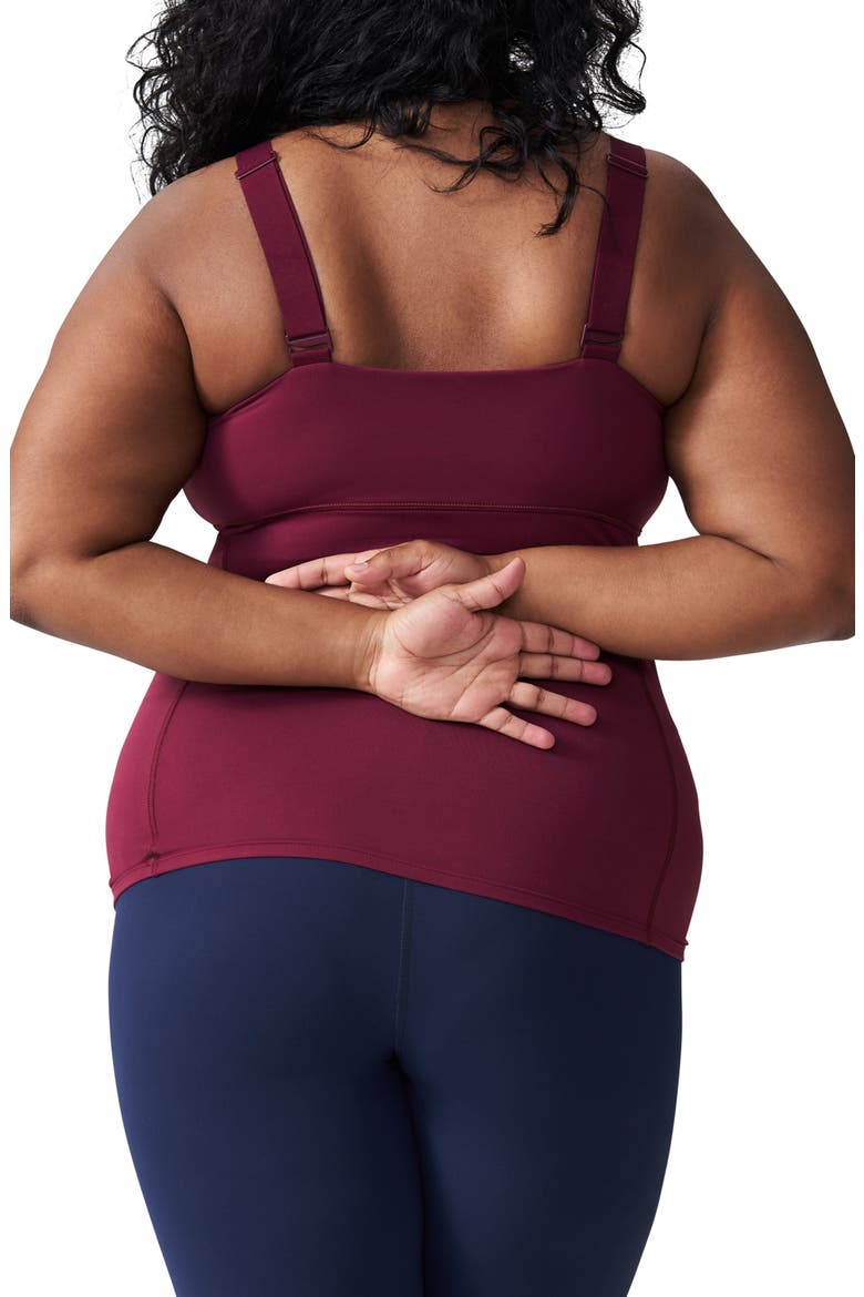 Rally Tank, Alternate, color, MERLOT