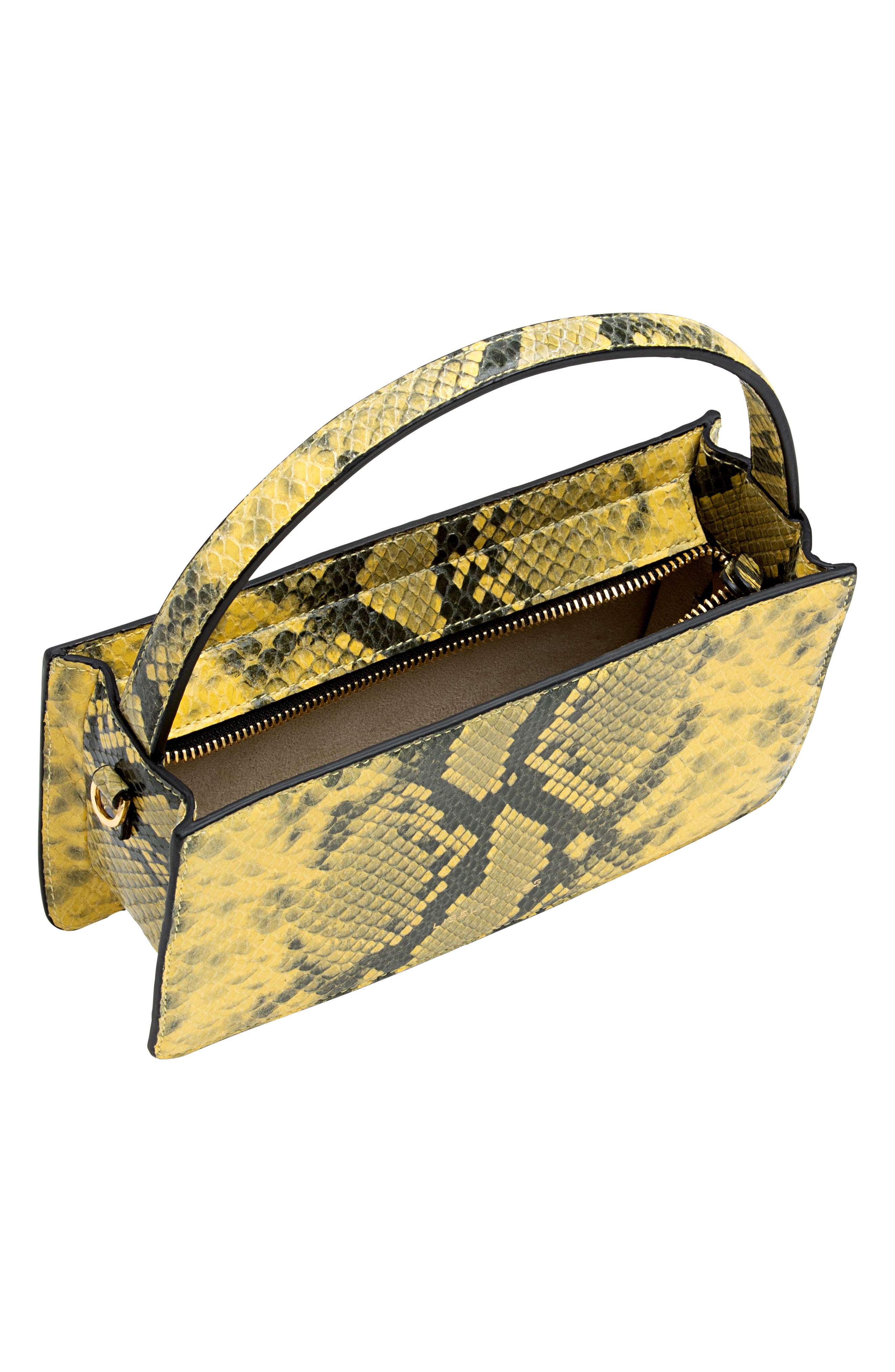 LISELLE KISS Logan Leather Top Handle Bag, Alternate, color, 