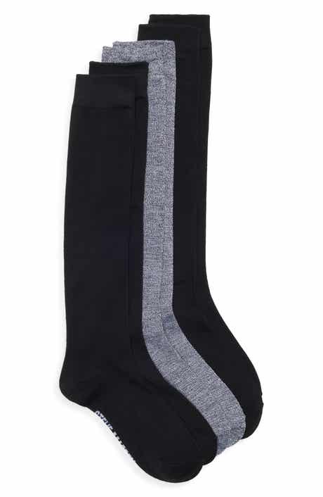 3-Pack Marled Knee High Socks