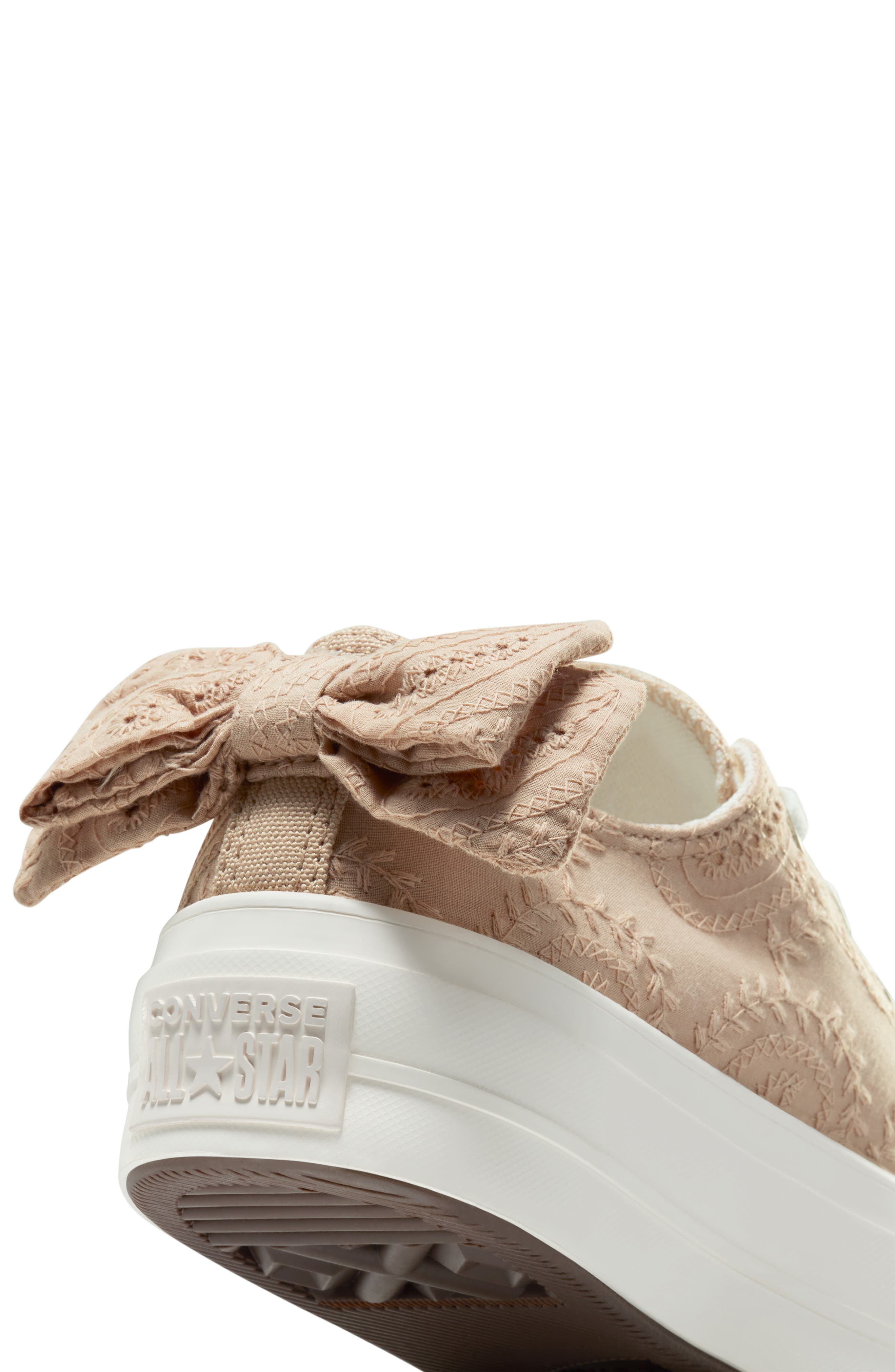 Converse Platform Embroidered Oxford Sneaker, Alternate, color, 