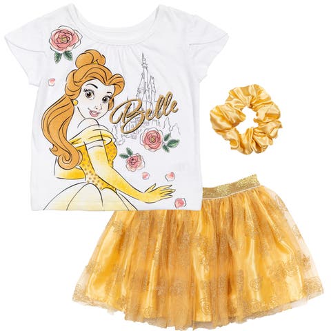 T-Shirt Skirt & Scrunchie Set (Toddler, Little Kid & Big Kid)