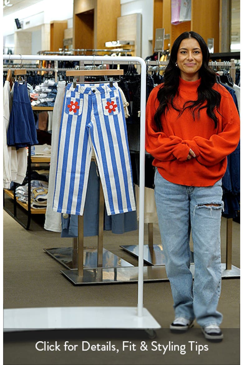 Kids' Embroidered Patch Pocket Pants video