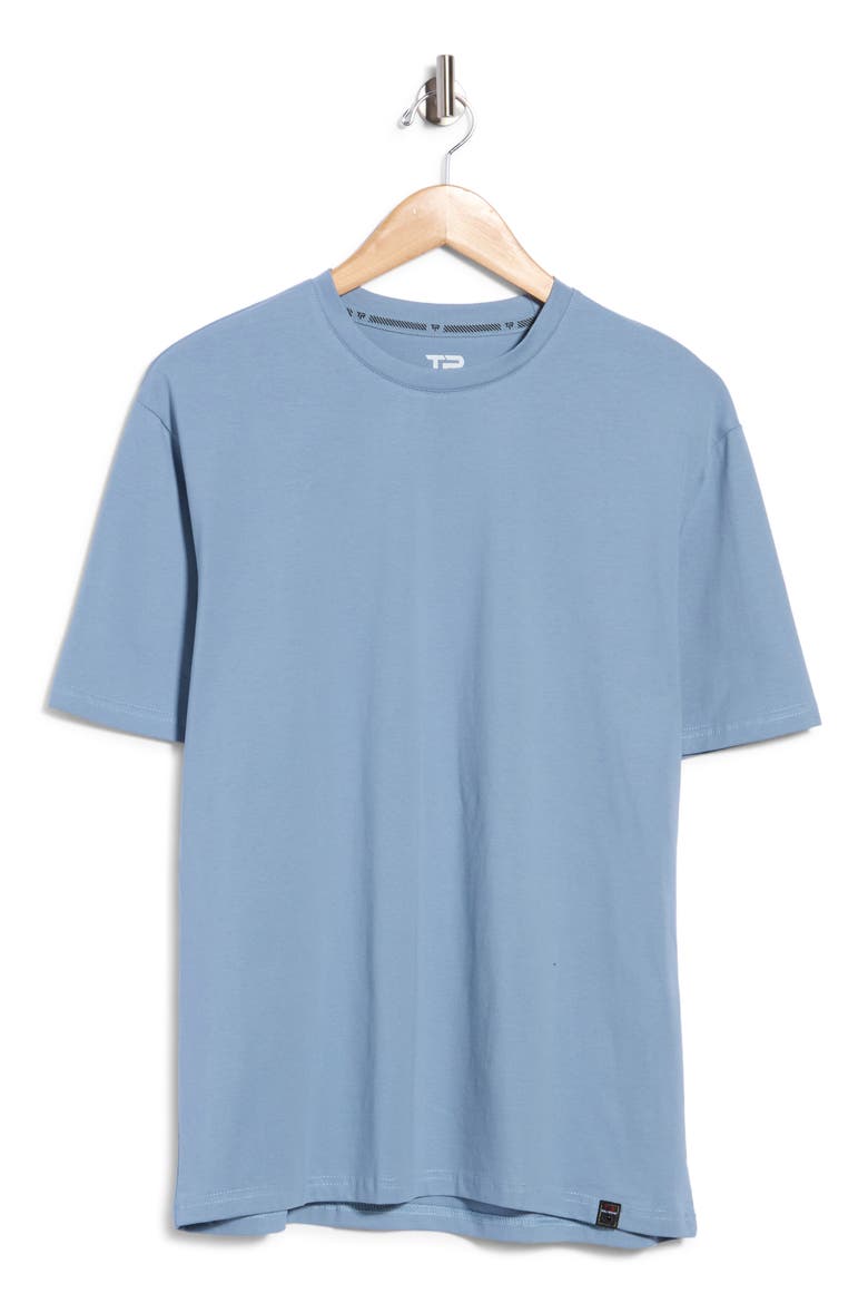 Classic Crewneck T-Shirt, Main, color, DUSTY BLUE