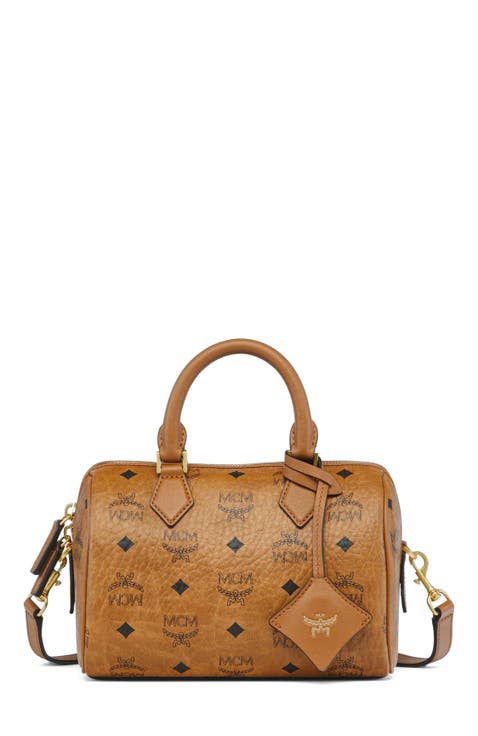 Small Ella Boston Bag in Visetos