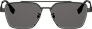 Fendi Sky 57mm Rectangular Sunglasses