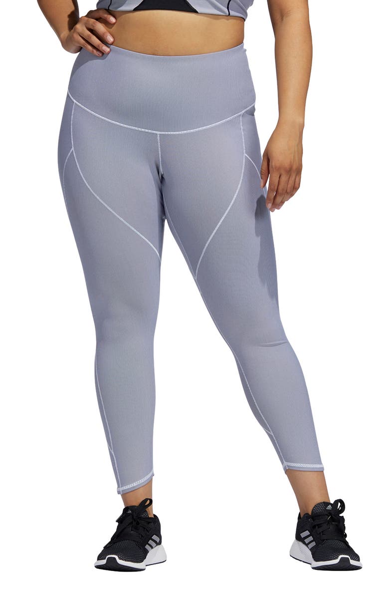 adidas High Waist 7/8 Leggings, Main, color, 