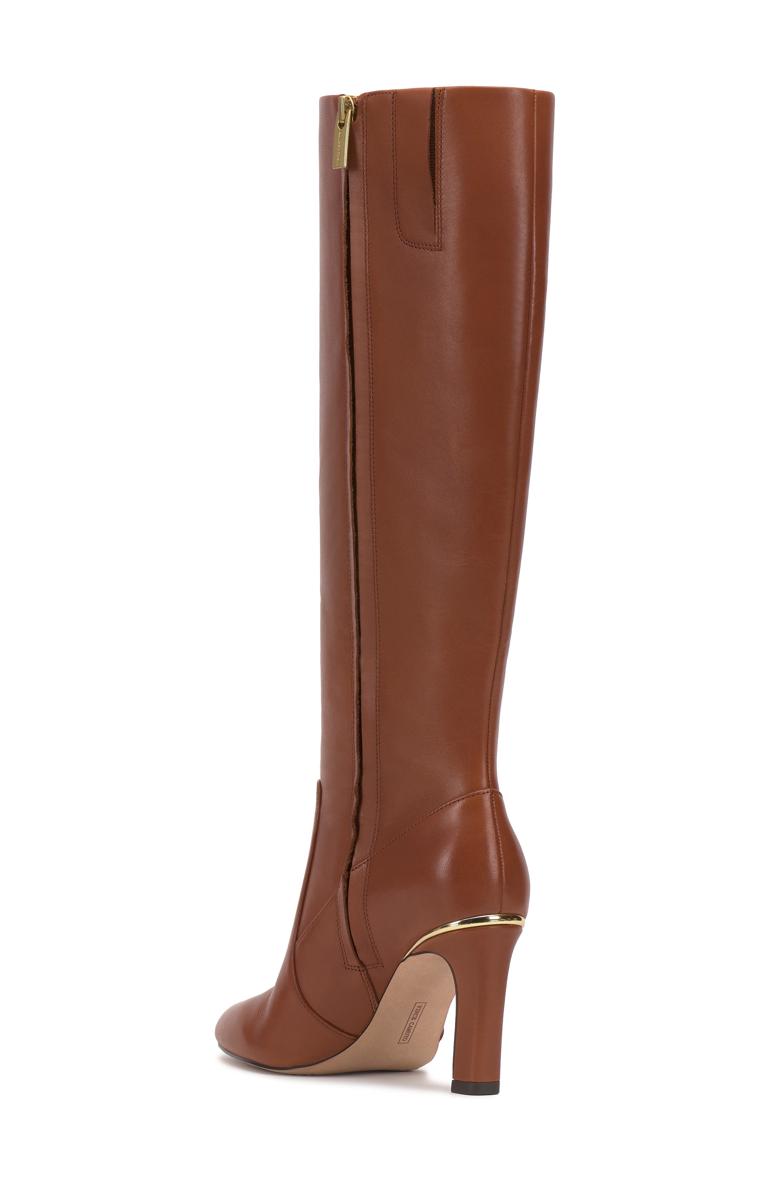 Vince Camuto Gylina Knee High Boot, Alternate, color, Whiskey