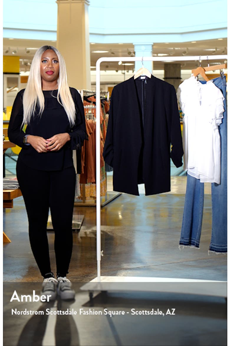 SPORTSWEAR Open Front Blazer video