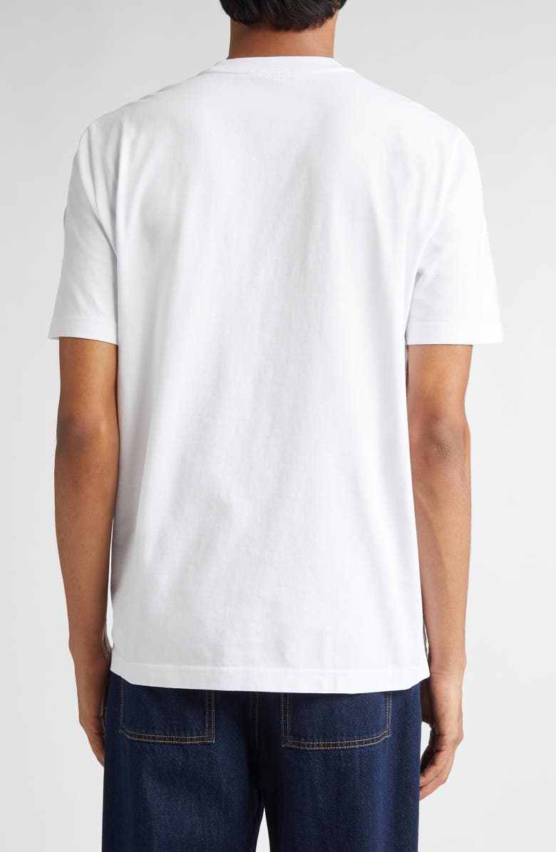 Moncler Logo Graphic T-Shirt, Alternate, color, White