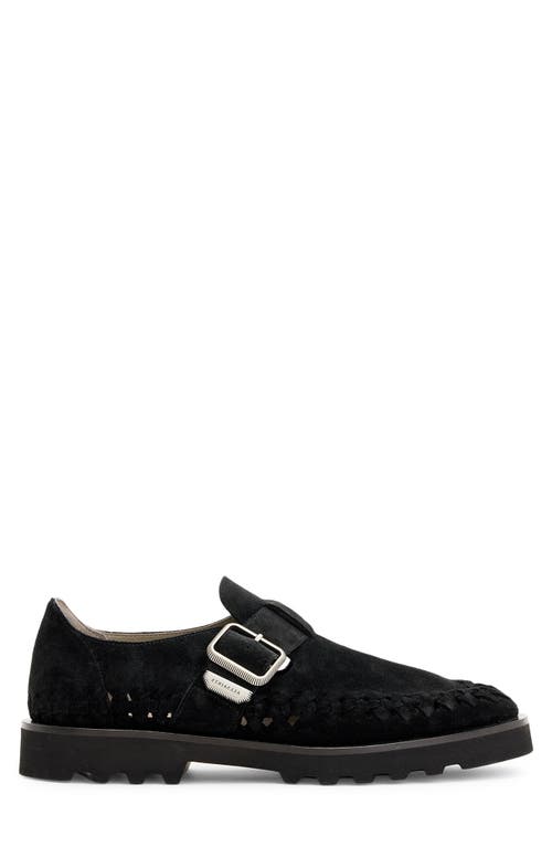 Allsaints Skiff Fisherman Sandal In Black