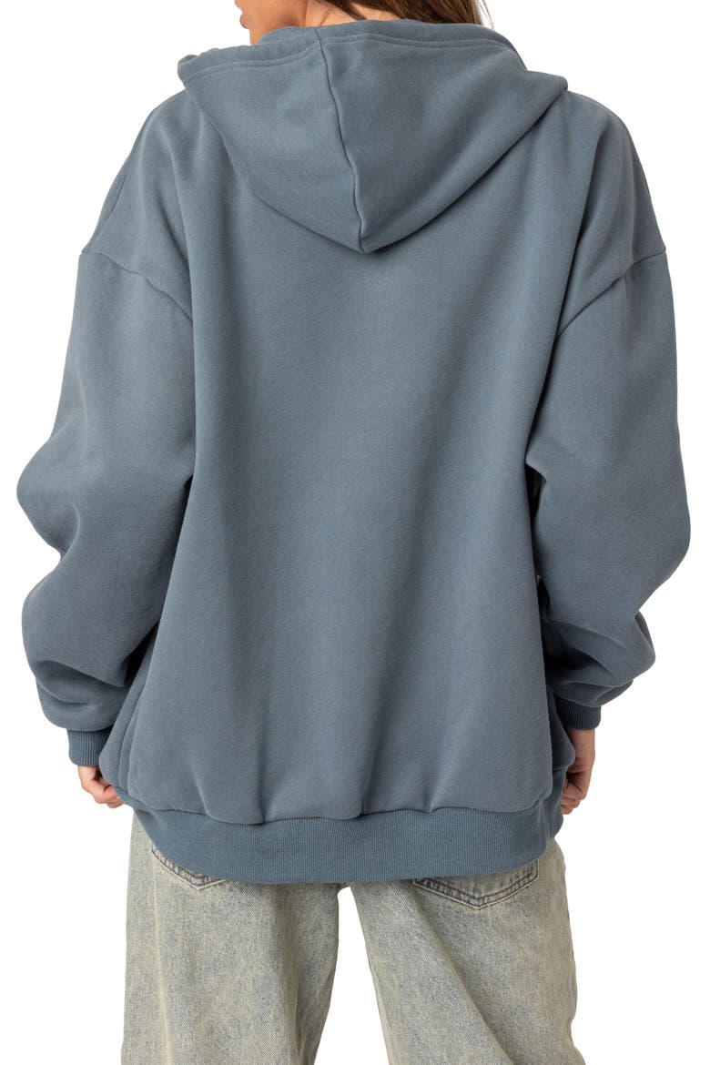 New York Angels Oversize Hoodie, Alternate, color, BLUE