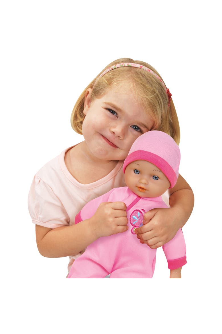 Talking Baby Doll, Pink & Butterfly Outfit, Alternate, color, Multicolored