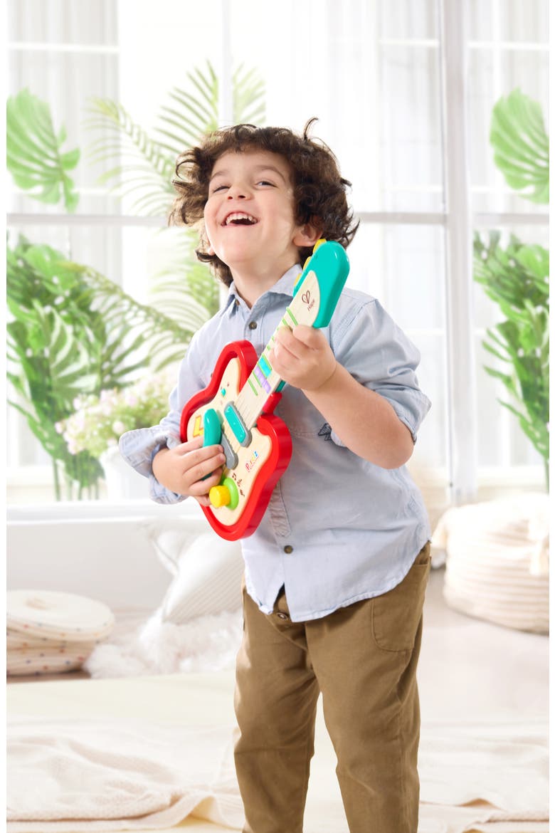 Rainbow Rock Pixelz Toy Guitar, Alternate, color, MULTIPLECOLOR