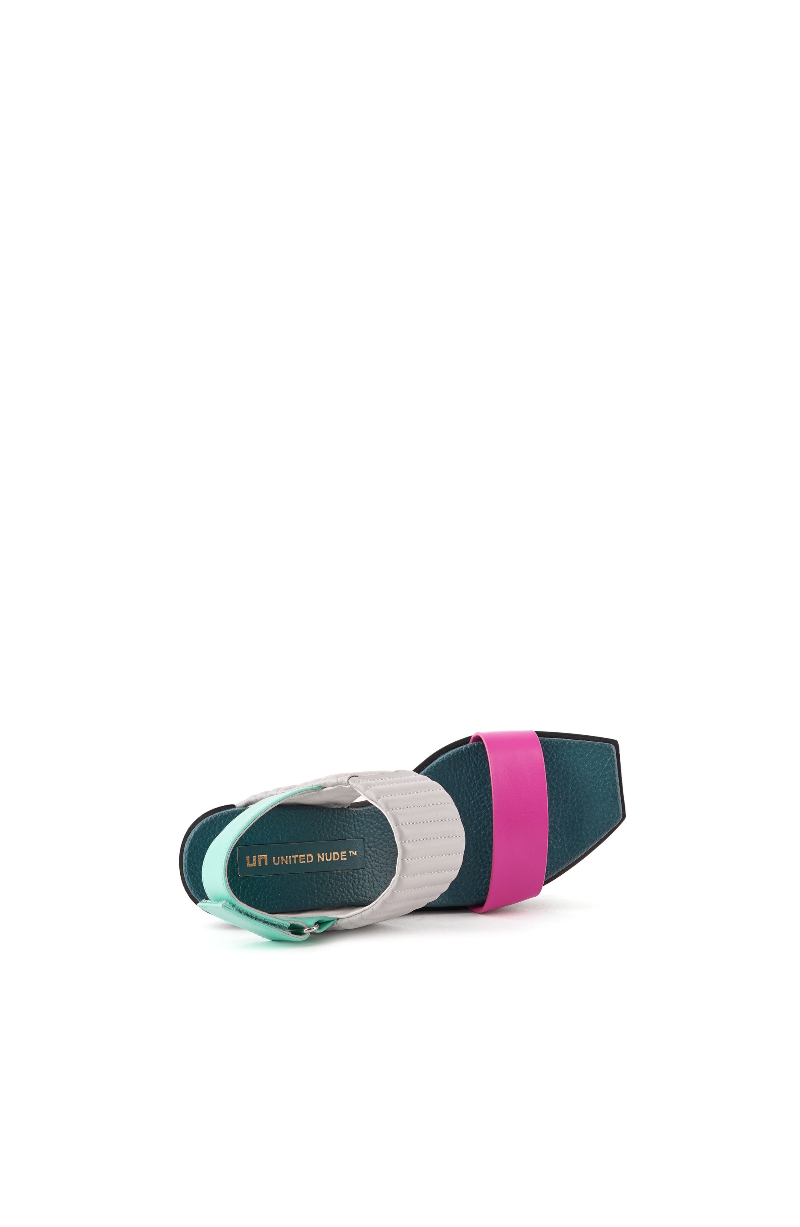 Delta Wedge Puffier Sandals, Alternate, color, Fuchsion