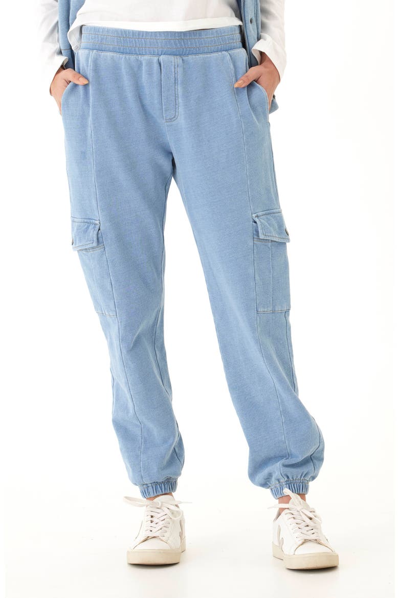Daphne Denim Joggers, Main, color, LIGHT WASH