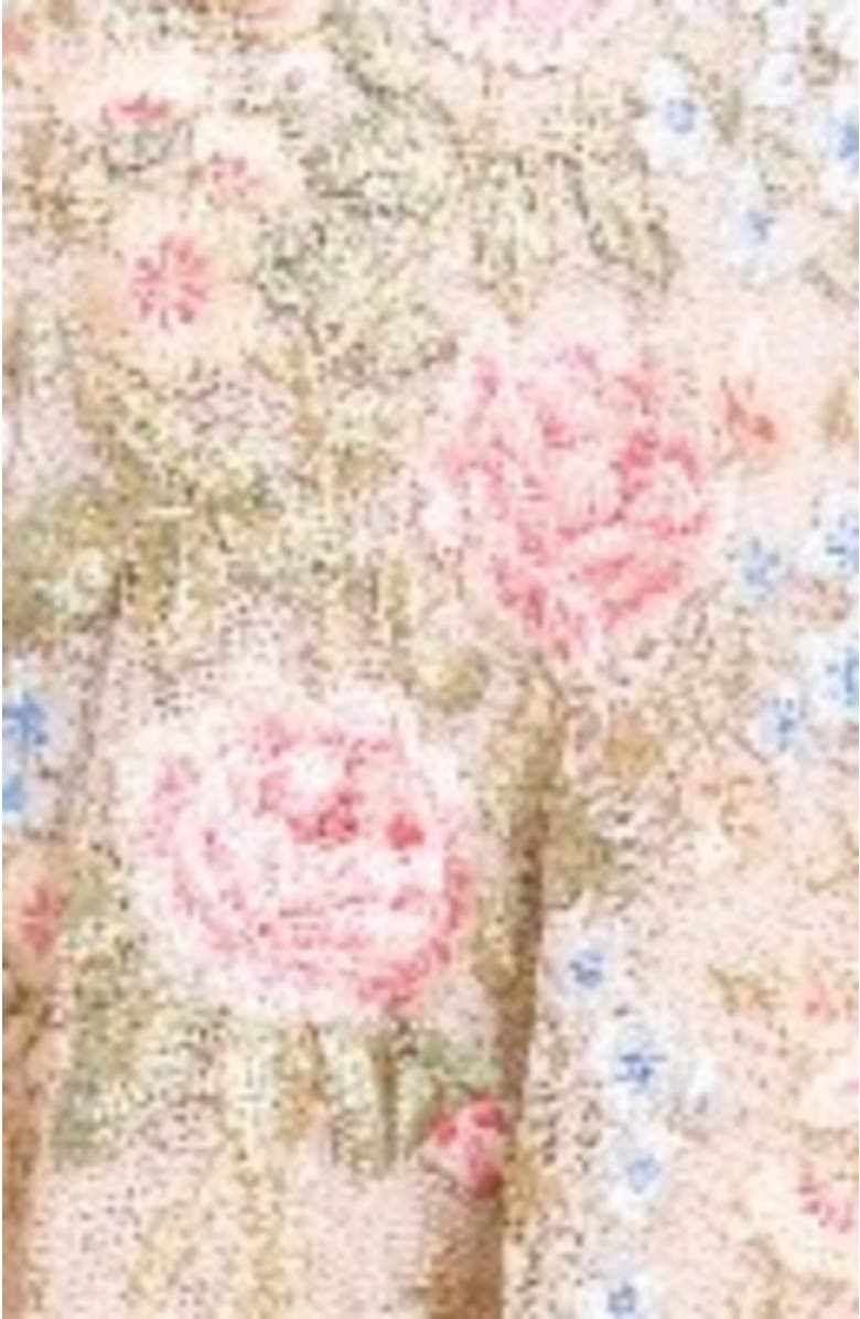 Needle & Thread Antoinettes Floral Mini Dress, Alternate, color, Cream