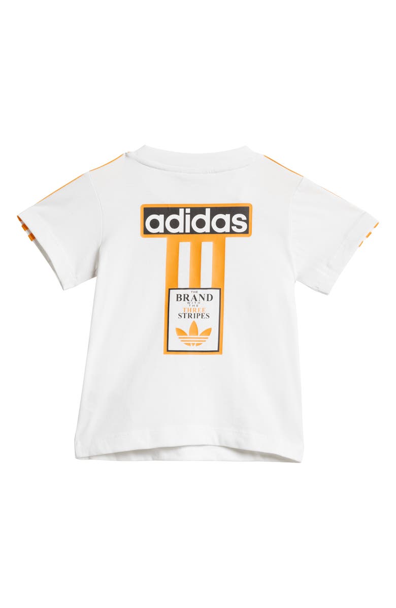 adidas Kids' Adibreak Cotton T-Shirt & Shorts Set, Alternate, color, 