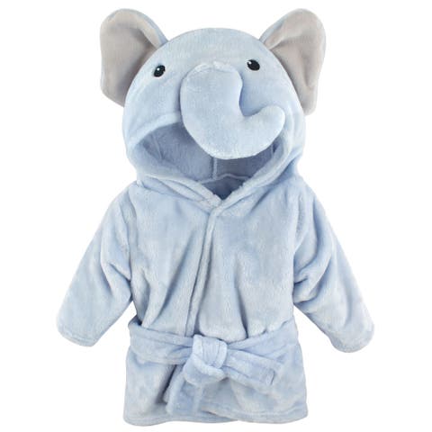 Plush Animal-face Bathrobe (baby)