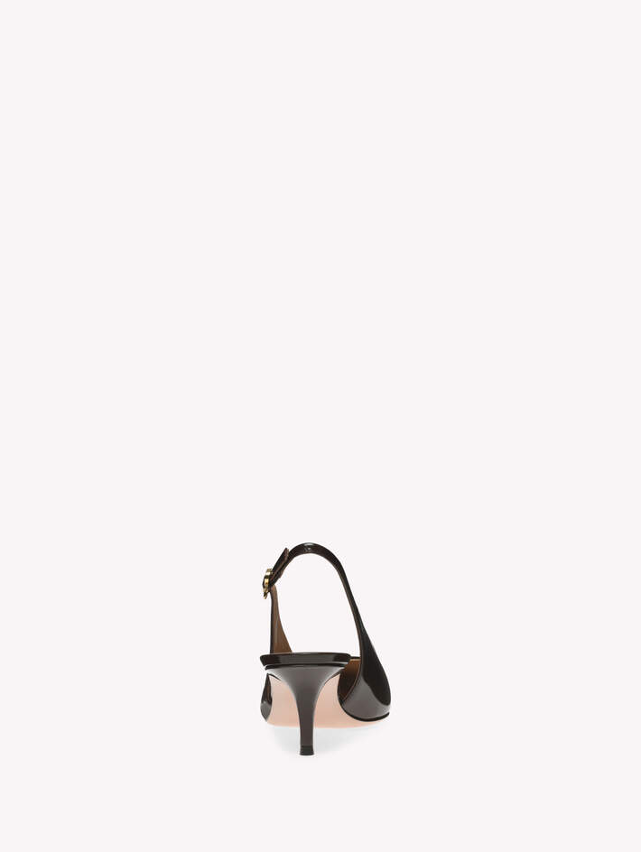 Robbie Sling 55 Pump, Alternate, color, Red