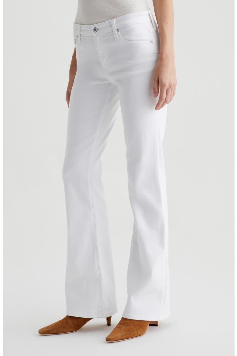 Angel Low Rise Bootcut Jeans, Alternate, color, GALLERY WHITE