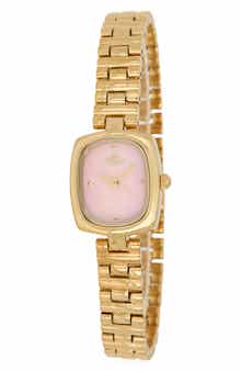Square Dial Bracelet Watch, 20mm x 23mm