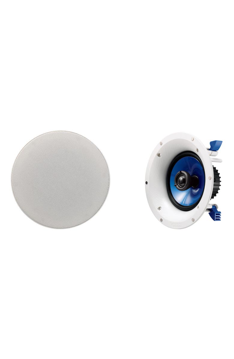 Yamaha NS-IC600 110 Watt 6.5 Inch 2 Way In Ceiling Speakers - Pair, Alternate, color, White
